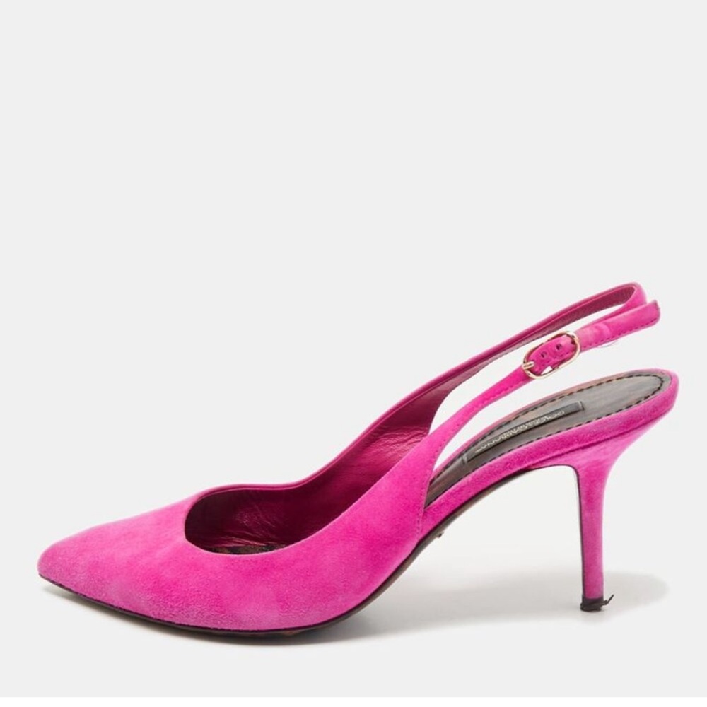 ✨Host Pick ✨ NWOT Dolce & Gabbana | Fuchsia Slingback Heels